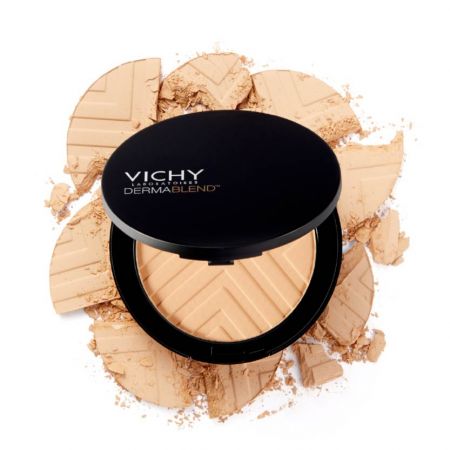 VICHY Dermablend [Covermatte] Fond de teint poudre compacte haute couvrance peaux normales grasses SPF25