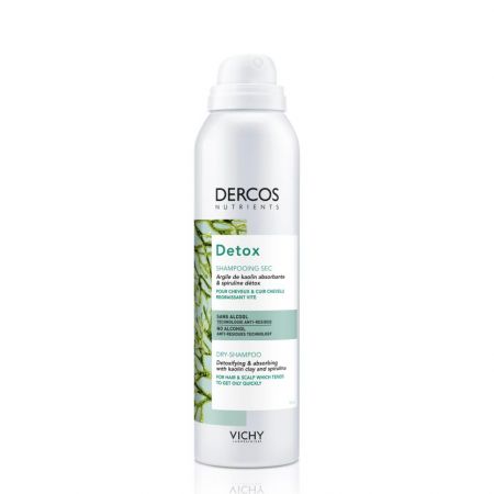 DERCOS Detox Shampooing Purifiant Cheveux Cuir Chevelu Régraissant Vite