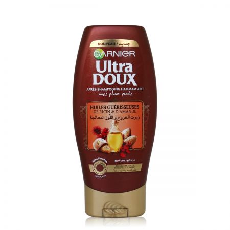 garnier Ultra Doux Après-Shampooing Ricin Amande Cheveux Cassants a3610340079986