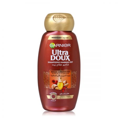 garnier Ultra Doux Shampooing Ricin Amande Cheveux Cassants a3610340232428