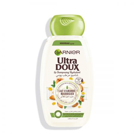 garnier ultra-doux-shampooing-hydratant-au-lait-d-amande a3610340634284