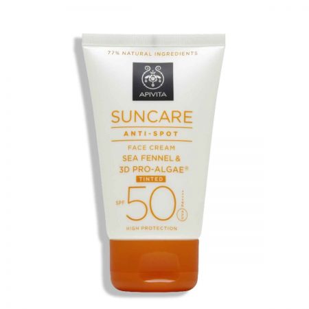 Crème solaire teintée anti-rides SPF50+ - 50ml