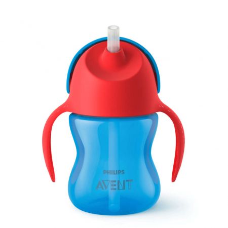 tasse-paille-9mois-bleu-rouge-aveb29-9mb200