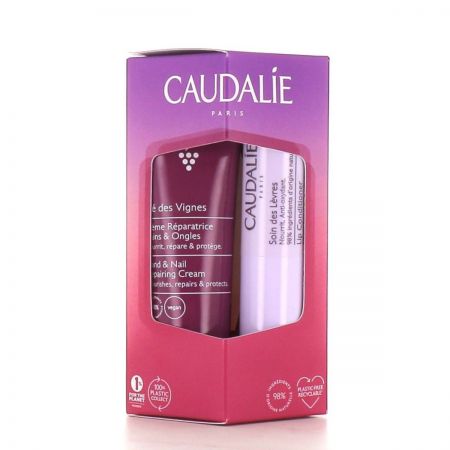 CAUDALIE Duo Thé des Vignes Crème Réparatrice 30ml + Soin des Lèvres 4.5g