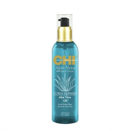  Aloe Vera Curls Defined Oil Huile d'Aloe Vera Cheveux Bouclés chin08-hav089