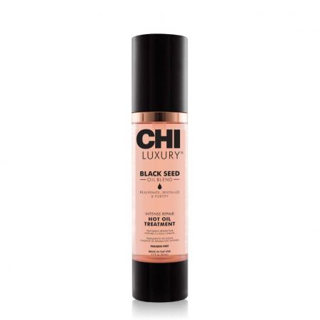 CHI luxury Black Seed Traitement Réparateur Intense Huile Chaude Cheveux Secs Abîmés