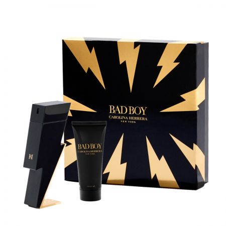 carrolina herrera bad-boy-coffret-eau-de-parfum-gel-douche-homme-crhh71-cph100a