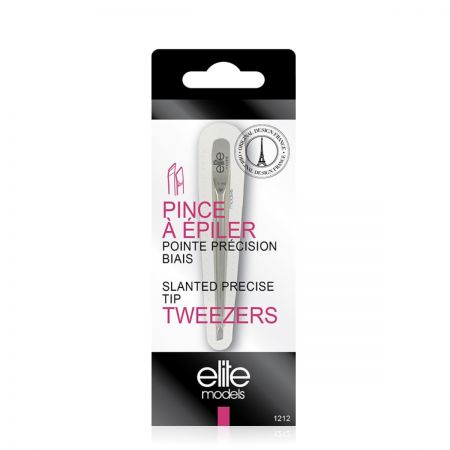 elite pince a epiler pointe biais eli772-ppb