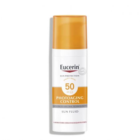 Fluide solaire anti-âge pour toutes peaux SPF50+ - 50ml