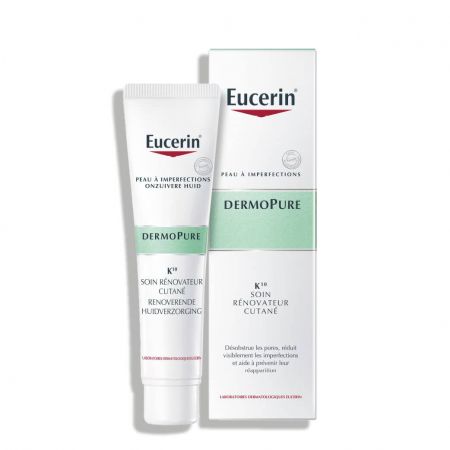 EUCERIN Dermopure K10 - Soin rénovateur cutané pour peaux à imperfections - 40ml