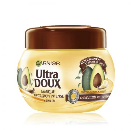 garnier Ultra Doux Masque à l'Huile d'Avocat Cheveux Secs ou Frisés garp12-mac300