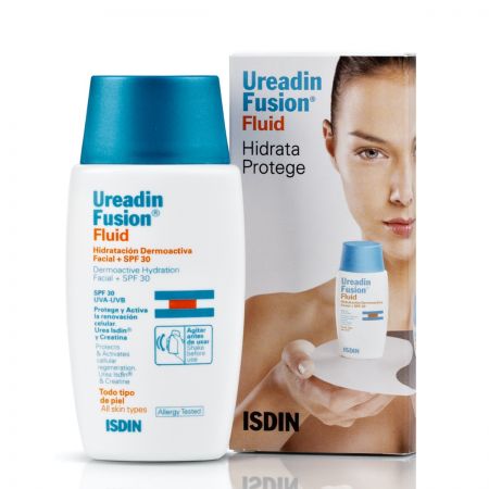 isdin ureadin fusion fluide hydratant spf 30