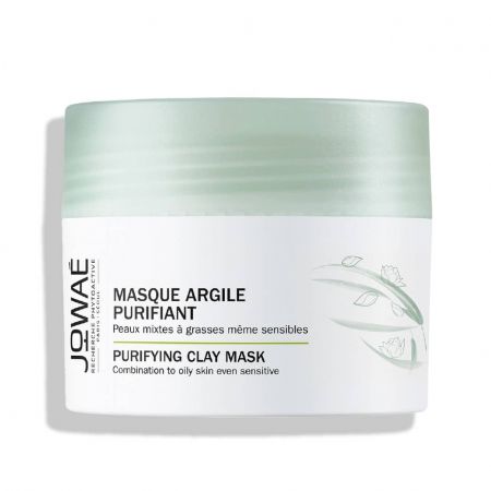 jowae masque d'argile purifiant peaux mixtes grasses sensibles

