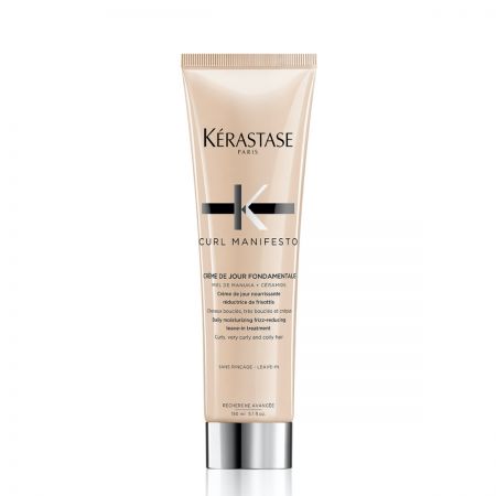 KERASTASE Curl Manifesto Crème De Jour Fondamentale Crème de jour nourrissante réductrice de frisottis pour cheveux très bouclés et crépus