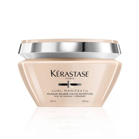 KERASTASE Curl Manifesto Masque Beurre Haute Nutrition Masque extra-riche de nutrition pour cheveux très bouclés et crépus