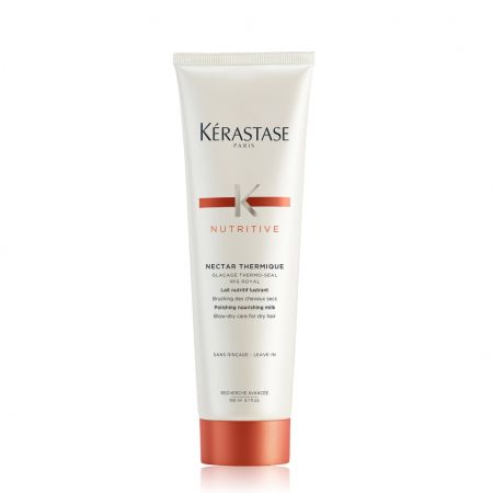 kerastase Nutritive Nectar Thermique Lait nutritif lustrant avant brushing des cheveux secs ker557-lnl150