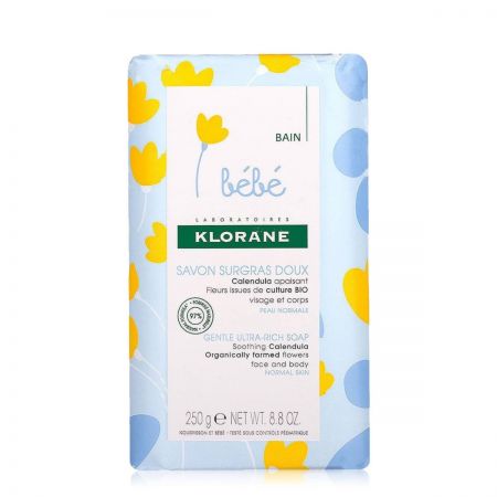 klorane bébé Savon Surgras Savon très doux sans paraben