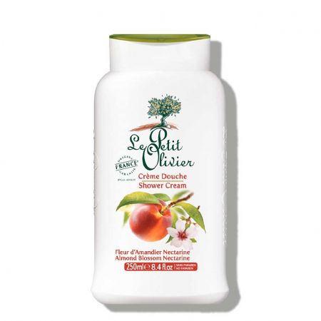 LE PETIT OLIVIER Crème Douche Extra Douce Fleur Amandier Nectarine