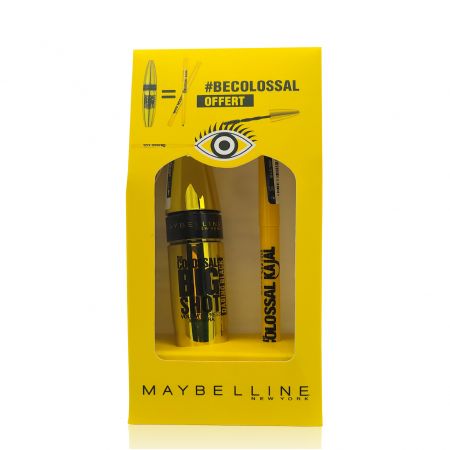 maybelline Coffret Colossal Big Shot Mascara + Crayon Kajal mayy01-mmv221a