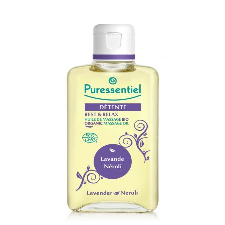 PURESSENTIEL detente-huile-de-massage-lavande-prsd41-hml100