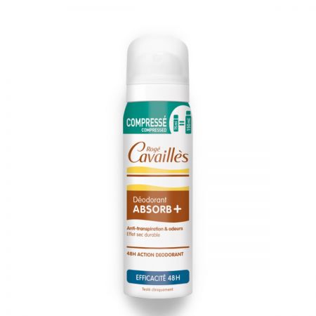 ROGÉ CAVAILLES Absorb + Déodorant spray 
Compressé efficacité 48h 
