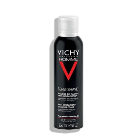 VICHY HOMME Mousse De Rasage Anti-irritations anti-rougeurs peau sensible